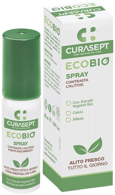 CURASEPT PHARMADENT ECOBIO SPRAY 20 ML - farmaidea24.com