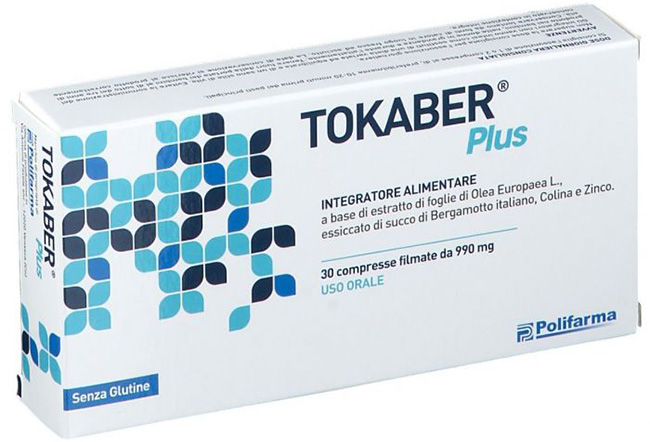 TOKABER PLUS 990MG 30 COMPRESSE - farmaidea24.com