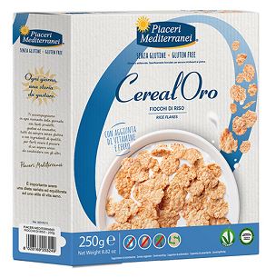 PIACERI MEDITERRANEI CEREALORO FIOCCHI DI RISO 250 G - farmaidea24.com
