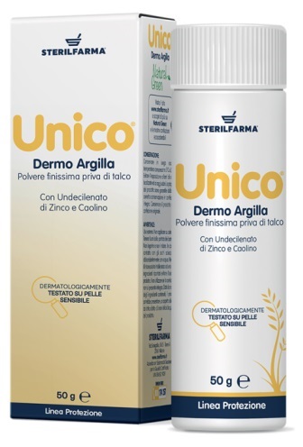 UNICO DERMO ARGILLA POLVERE SENZA TALCO 50 G - farmaidea24.com