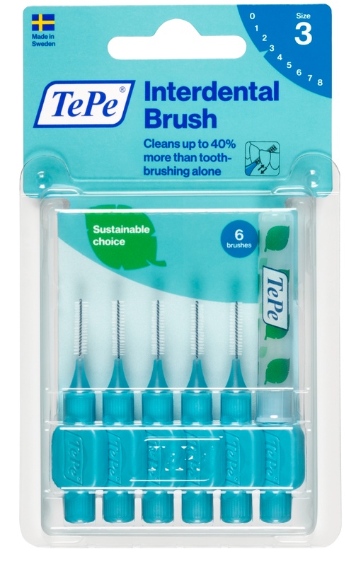 TEPE SCOVOLINO BLU 0,60MM 6 PEZZI - farmaidea24.com