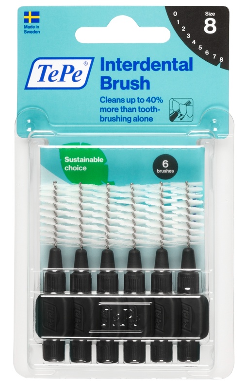 TEPE SCOVOLINO NERO 1,5MM 6 PEZZI - farmaidea24.com
