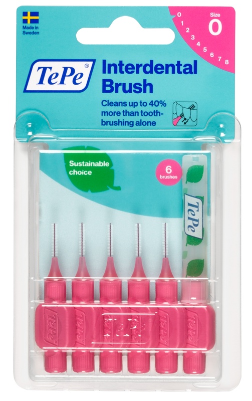 TEPE SCOVOLINO ROSA 0,4MM 6 PEZZI - farmaidea24.com