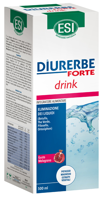 ESI DIURERBE FORTE DRINK MELOGRANO 500 ML - farmaidea24.com