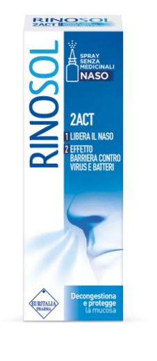 SPRAY NASALE RINOSOL 2ACT 15 ML - farmaidea24.com