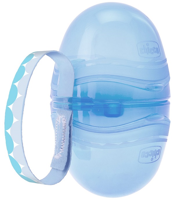 CHICCO PORTASUCCHIETTO DOPPIO BLU 1 PEZZO - farmaidea24.com