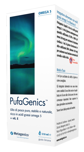 PUFAGENICS LIQUID LIMONE 210 ML - farmaidea24.com