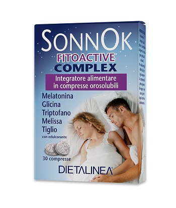 SONNOK FITOACTIVE COMPLEX 30 COMPRESSE OROSOLUBILI DIETALINEA - farmaidea24.com