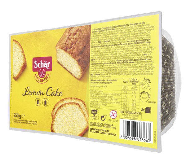 SCHAR LEMON CAKE 250 G - farmaidea24.com