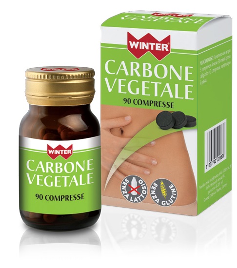 WINTER CARBONE VEGETALE 90 COMPRESSE - farmaidea24.com