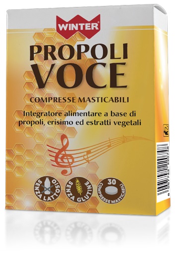 WINTER PROPOLI VOCE 30 COMPRESSE MASTICABILI - farmaidea24.com