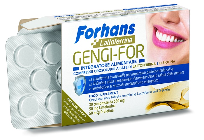 FORHANS GENGI FOR 30 COMPRESSE 19,50 G - farmaidea24.com