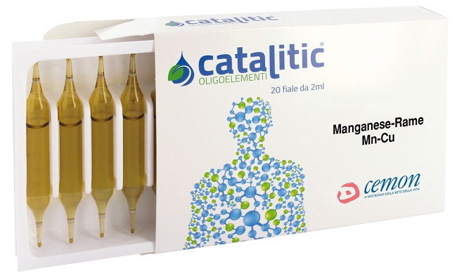 CATALITIC OLIGOELEMENTI MANGANESE RAME MN-CU 20 FIALE 2 ML - farmaidea24.com