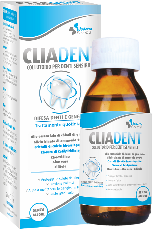 CLIADENT COLLUTORIO DENTI SENSIBILI 200 ML - farmaidea24.com