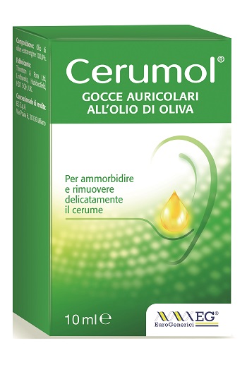 CERUMOL GOCCE AURICOLARI 10 ML - farmaidea24.com