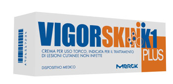 VIGORSKIN K1 PLUS CREMA PER LESIONI CUTANEE NON INFETTE 100 ML - farmaidea24.com