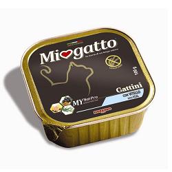 MIOGATTO GATTINI VITELLO GRAIN FREE 100 G - farmaidea24.com