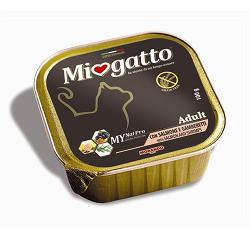 MIOGATTO ADULT SALMONE/GAMBERETTI GRAIN FREE 100 G - farmaidea24.com