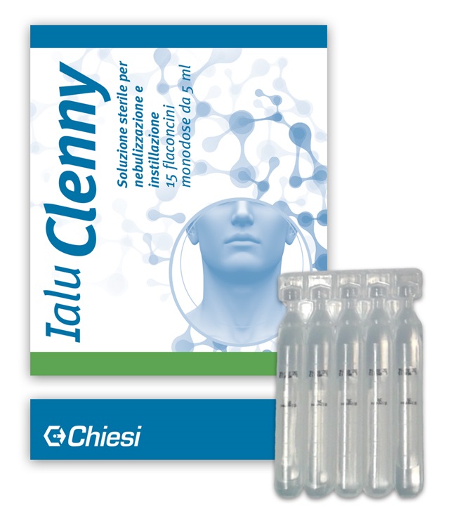 IALU CLENNY 15 FLACONCINI 5 ML SOLUZIONE STERILE PER NEBULIZZAZIONE E INSTILLAZIONE CON ACIDO IALURONICO - farmaidea24.com
