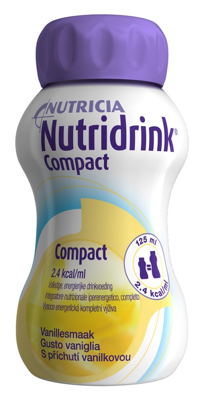 NUTRIDRINK COMPACT VANIGLIA 125 ML 4 PEZZI - farmaidea24.com