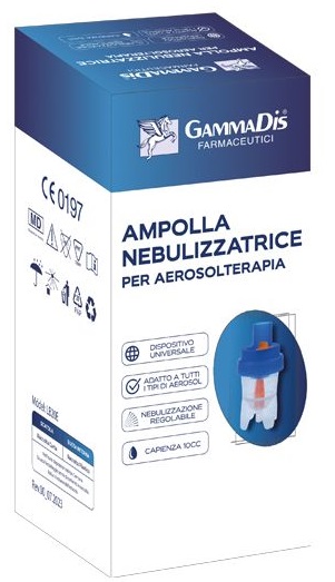 AMPOLLA AEROSOL PLASTICA GAMMADIS 1 PEZZO - farmaidea24.com