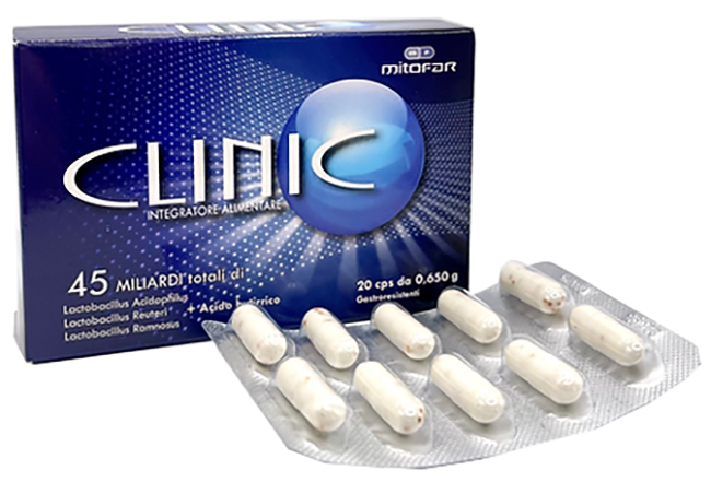 CLINIC 20 CAPSULE - farmaidea24.com