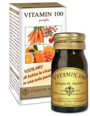 VITAMIN 100 60 PASTIGLIE - farmaidea24.com