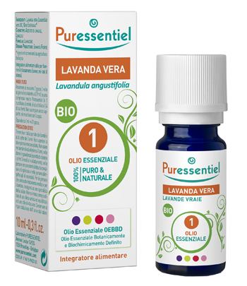 PURESSENTIEL LAVANDA VERA OLIO ESSENZIALE BIO 10 ML - farmaidea24.com