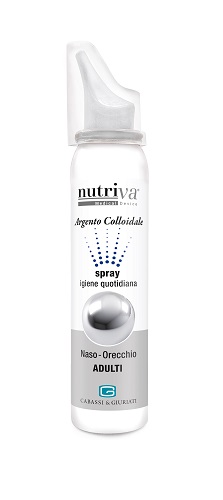 NUTRIVA ARGENTO COLLOIDALE NASO/ORECCHIE 100 ML - farmaidea24.com
