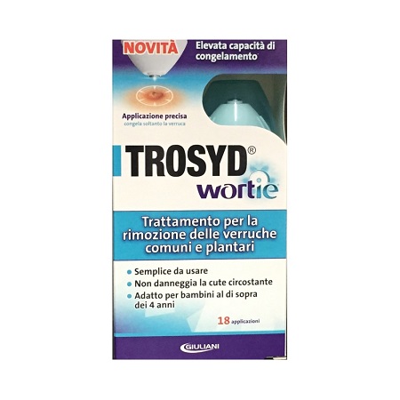 TROSYD WORTIE CRIOGENIZZANTE VERRUCHE COMUNI/PLANTARI 50 G - farmaidea24.com