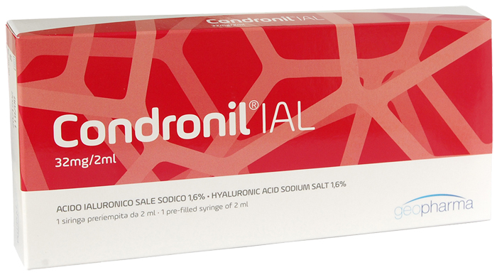 SIRINGA INTRA-ARTICOLARE CONDRONIL IAL ACIDO IALURONICO 1,6% 2 ML - farmaidea24.com