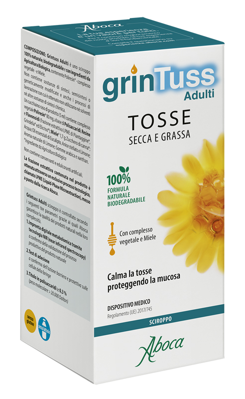 GRINTUSS ADULTI SCIROPPO 180 G - farmaidea24.com