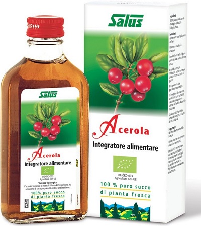 ACEROLA SUCCO 200 ML BIO - farmaidea24.com