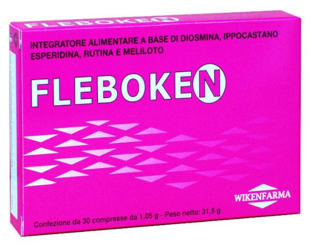 FLEBOKEN 30 COMPRESSE - farmaidea24.com