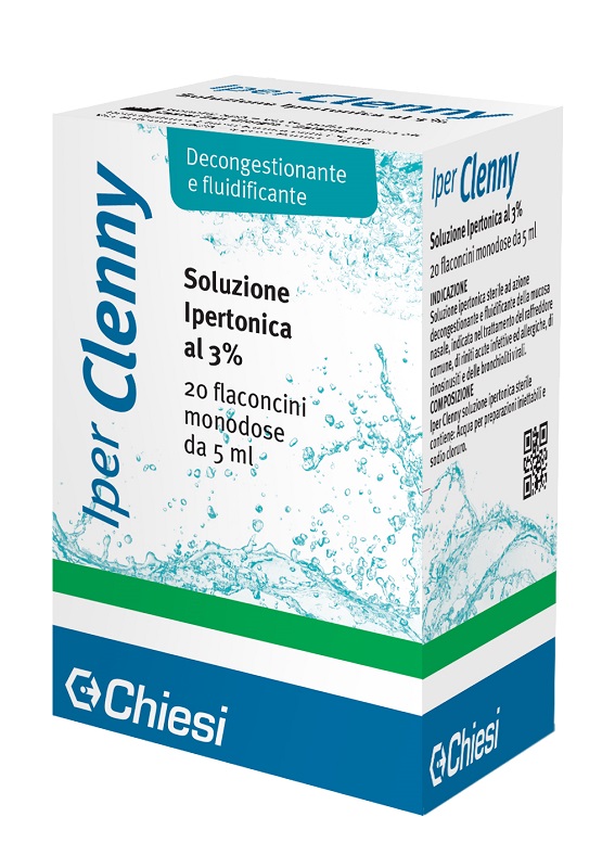 IPER CLENNY SOLUZIONE IPERTONICA MONODOSE 20 FLACONI 2 ML - farmaidea24.com