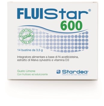 FLUISTAR 600 14 BUSTINE 3,5 G - farmaidea24.com