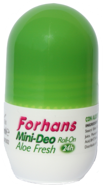 FORHANS MINI DEO ALOE FRESH 20 ML - farmaidea24.com