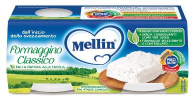 MELLIN BABY FORMAGGINO CLASSICO 2 X 80 G - farmaidea24.com