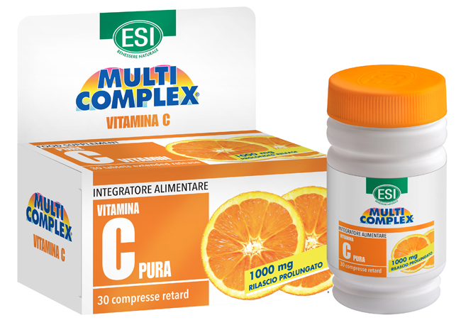 ESI MULTICOMPLEX VITAMINA C PURA 1000 MG RETARD 30 COMPRESSE - farmaidea24.com