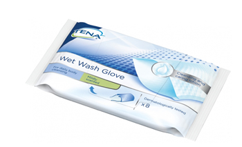 TENA WET WASH GLOVE GUANTO DETERGENTE UMIDIFICATO 8 PEZZI - farmaidea24.com