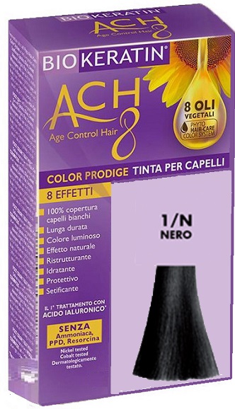 BIOKERATIN ACH8 COLOR PRODIGE 1/N NERO - farmaidea24.com