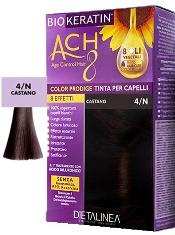 BIOKERATIN ACH8 COLOR PRODIGE 4/N CASTANO - farmaidea24.com