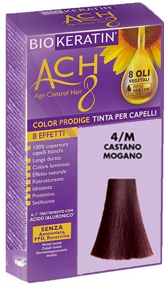 BIOKERATIN ACH8 COLOR PRODIGE 4/M CASTANO MOGANO - farmaidea24.com