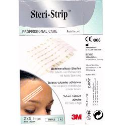 CEROTTO PER SUTURA STERISTRIP STRISCIA 3 X 75 MM 10 PEZZI - farmaidea24.com