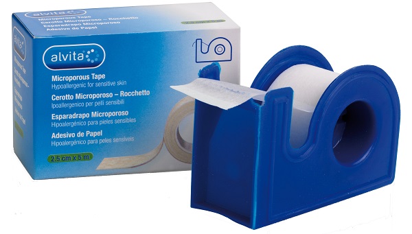 ALVITA CEROTTO MICROPOROSO ROCCHETTO M5X2,5CM - farmaidea24.com