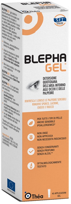 BLEPHAGEL GEL DETERGENTE PALPEBRE 30 G - farmaidea24.com