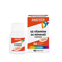 MASSIGEN DAILYVIT 12 VITAMINE 11 MINERALI 60 COMPRESSE RIVESTITE - farmaidea24.com