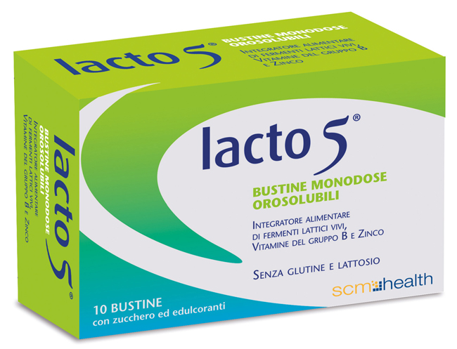 LACTO 5 10 BUSTINE OROSOLUBILI - farmaidea24.com