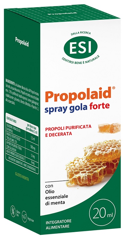 ESI PROPOLAID SPRAY GOLA FORTE 20 ML - farmaidea24.com