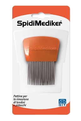 PETTINE ANTIPEDICULOSI SPIDI MEDIKER - farmaidea24.com